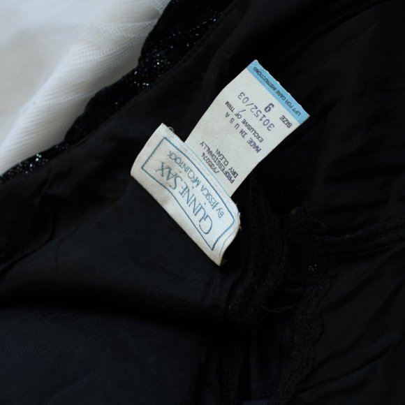 Gunne sax vintage velvet fringe dress - Picture 8 of 8